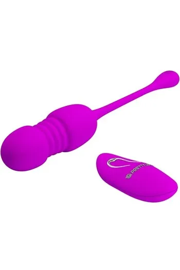 Pretty Love Egg: Remote Control Vibrator with 12 Vibration & Thrust Modes