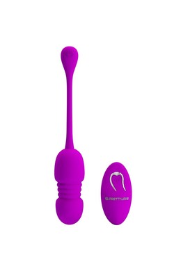Pretty Love Egg: Remote Control Vibrator with 12 Vibration & Thrust Modes