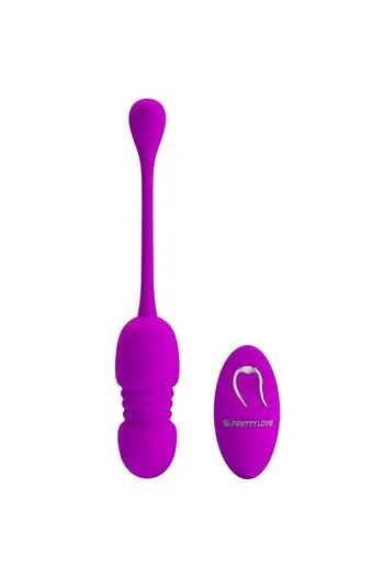 Pretty Love Egg: Remote Control Vibrator with 12 Vibration & Thrust Modes