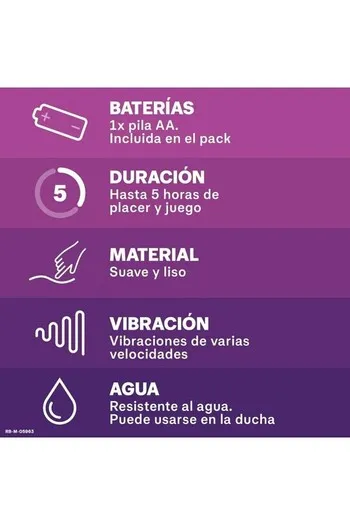 Durex Pure Fantasy - Elegant Personal Stimulator for Sensual Pleasure