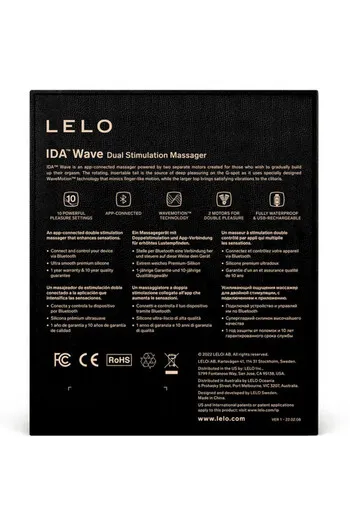 INDEPENDENCIA SENSUALIDA™ Wave - Masaggiatore App-Controllato con Doppio Motore