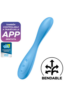 Satisfyer G-Spot Flex 4 Connect App - App-Controlled G-Spot and Clitoral Vibrator