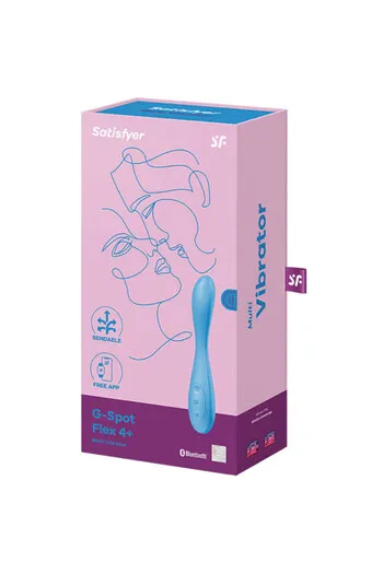 Satisfyer G-Spot Flex 4 Connect App - App-Controlled G-Spot and Clitoral Vibrator
