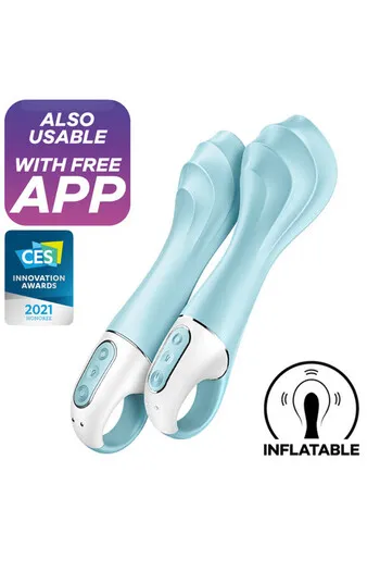 Satisfyer Air Pump Vibrator 5 Connect App - Deep Vibration & Air Pump for Intense Pleasure