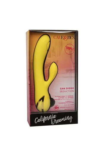 California Dreaming San Diego Seduction: Massaggiatore Potente con 10 Funzioni