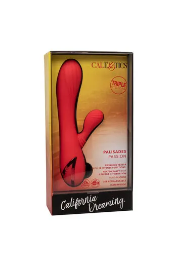 California Dreaming Palisades Passion - Heated Rabbit Vibrator for Intense Pleasure