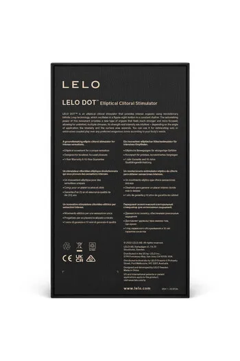LELO DOT: Stimolatore Clitorideo Ellittico con Tecnologia Infinite Loop