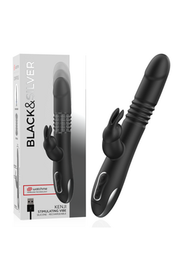 Kenji Stimulating Vibe: Il Vibrottero Premium con Tecnologia Avanzata | Black&Silver
