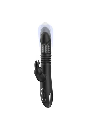 Kenji Stimulating Vibe: Premium Vibrator with Advanced Technology | Black&Silver