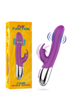 FUN FUNCTION: Clitoral Stimulator Revolution with Double Tapping Technology