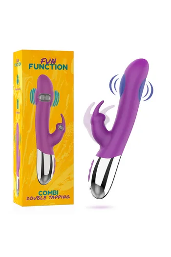 FUN FUNCTION: Clitoral Stimulator Revolution with Double Tapping Technology
