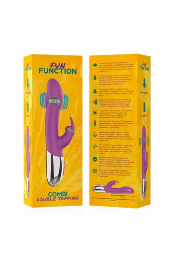 FUN FUNCTION: Rivoluzione del Piacere con Stimolatore Clitorideo a Doppio Tapping