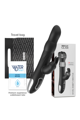 Moebius Rabbit Vibrator & Rotator by Brilly Glam | Dual Stimulation & Remote Control