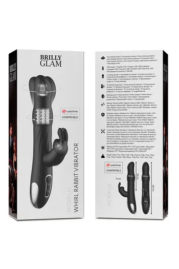 Moebius Rabbit Vibrator & Rotator by Brilly Glam | Dual Stimulation & Remote Control