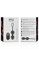 BRILLY GLAM VIBRATING KEGEL BEADS - Bolle Vaginali Vibro-Kegel Ricaricabili con Telecomando