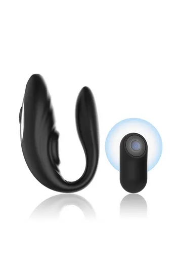 Vibratore Duale BRILLY GLAM per Coppie - 7 Modalità Vibrazione e Pulsazione