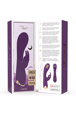 Vibratore Rabbit Laurence con Controllo Remoto