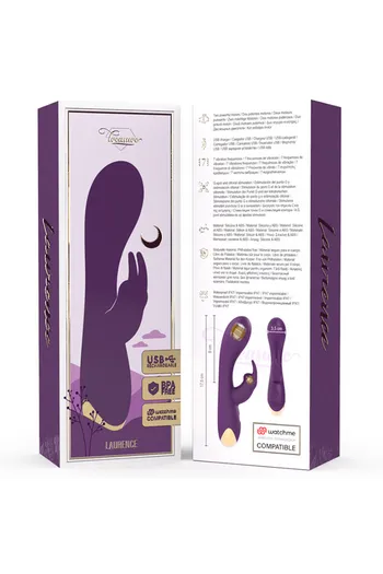 Laurence Rabbit Vibrator with Remote Control