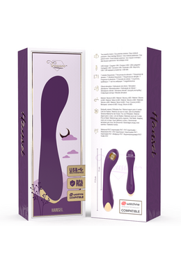 Hansel Curved Vibrator: Elegance and Deep Pleasure