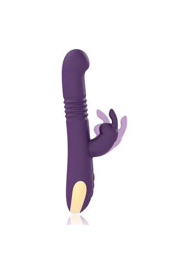 TREASURE - BASTIAN RABBIT UP & DOWN, ROTATORE E VIBRATORE COMPATIBILE CON LA TECNOLOGIA WIRELESS WATCHME