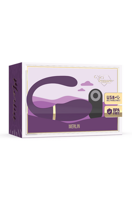 Vibratore Doppia Penetrazione Treasure Merlin - Piacere Intenso