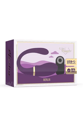 Vibratore Doppia Penetrazione Treasure Merlin - Piacere Intenso