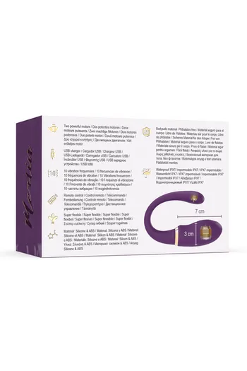 Vibratore Doppia Penetrazione Treasure Merlin - Piacere Intenso