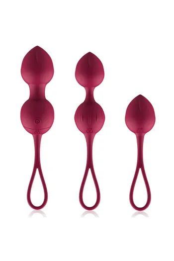 Vibrating Kegel Balls Set with Remote - Strengthen Pelvic Floor