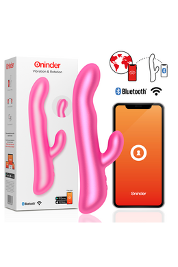 ONINDER - OSLO VIBRATION & ROTATION PINK - FREE APP