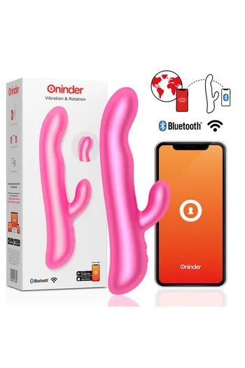 ONINDER - OSLO VIBRATION & ROTATION PINK - FREE APP