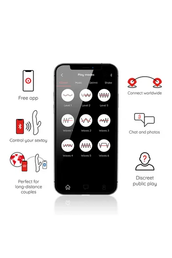ONINDER - OSLO VIBRATION & ROTATION PINK - FREE APP