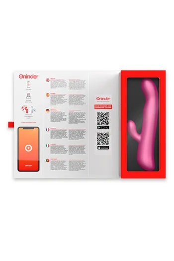 ONINDER - OSLO VIBRATION & ROTATION PINK - FREE APP