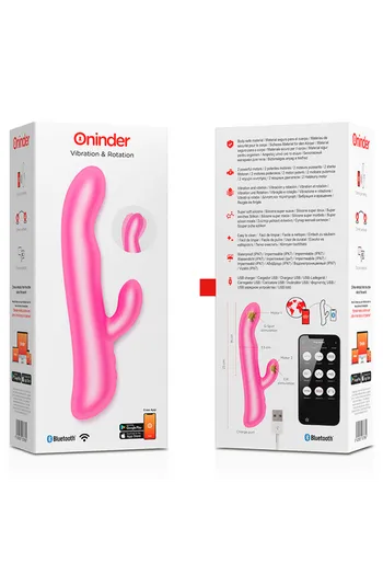 ONINDER - OSLO VIBRATION & ROTATION PINK - FREE APP