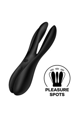 Satisfyer Threesome 2: The 3-Motor Vibrator for Intense Sensual Experiences