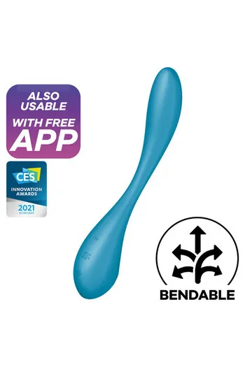 Satisfyer G-Spot Flex 5 Connect App - The Flexible Multi-Vibrator for G-Spot Stimulation