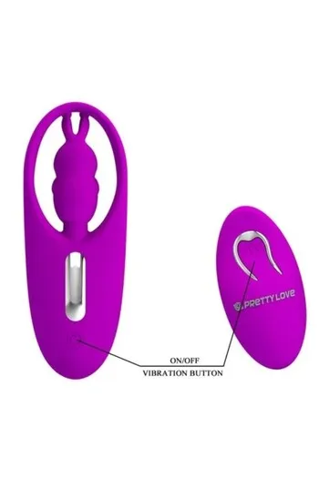 Stimolatore Clitorideo Ultrasottile con Telecomando