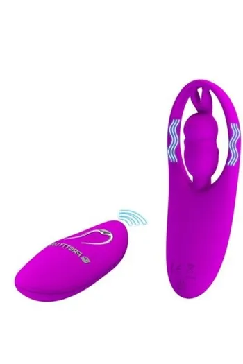 Ultra-Thin Clitoral Stimulator with Remote Control