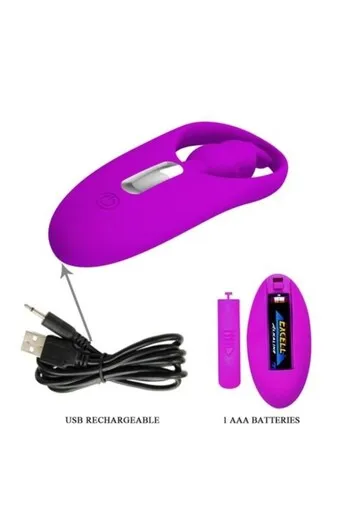 Stimolatore Clitorideo Ultrasottile con Telecomando