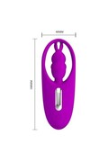 Stimolatore Clitorideo Ultrasottile con Telecomando