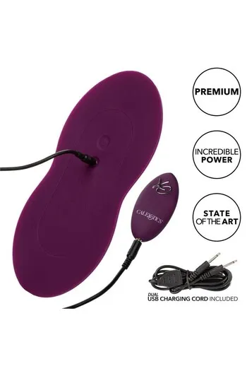 Calexotics Lujuria: Masajeador Dual con Control Remoto per Esperienze Sensoriali Intense