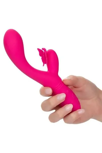 Rechargeable Butterfly Kiss - Erotic Massager with 10 Vibration Functions