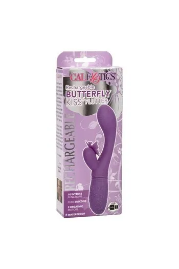 Rechargeable Butterfly Kiss Vibrator | Calexotics | Intimate Pleasure