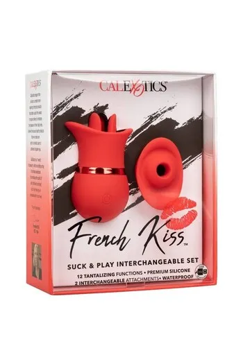 Interchangeable French Kiss Suckers Set - Double Pleasure