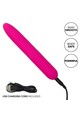 Calexotics Vibrating Massager: 10 Speeds, Liquid Silicone, USB Rechargeable