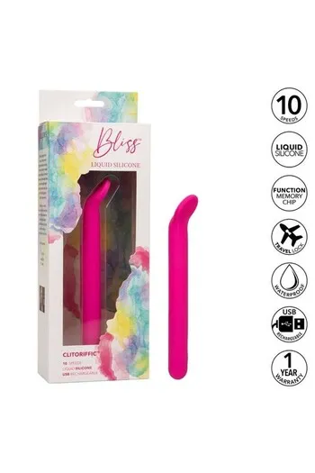 Calexotics Liquid Silicone Clitoral Stimulator: 10 Vibration Speeds for Intense Pleasure