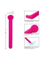 Calexotics Liquid Silicone Clitoral Stimulator: 10 Vibration Speeds for Intense Pleasure