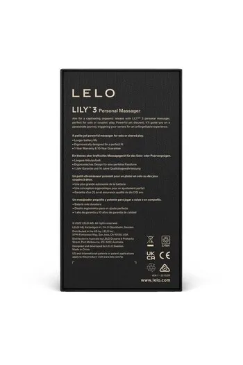 LILY™ 3 Maschiatore Personale: 10 Modi di Vibrazione per Esperienze Intense