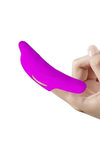 Pretty Love Dolphin Finger Vibrator - 10 Vibration Functions in Silicone