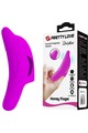 Pretty Love Dolphin Finger Vibrator - 10 Vibration Functions in Silicone