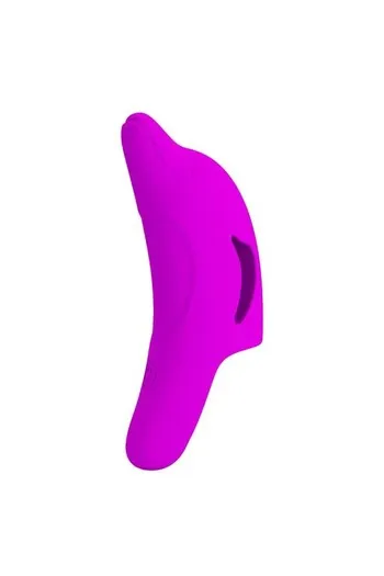 Pretty Love Dolphin Finger Vibrator - 10 Vibration Functions in Silicone